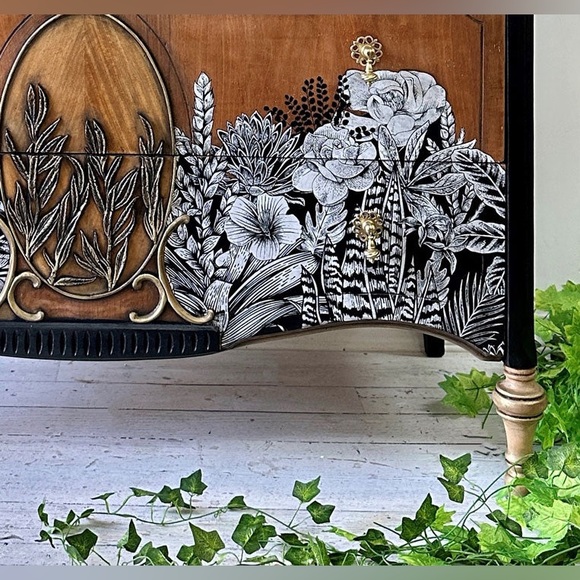 Redesign with Prima Decor Transfer ~ ABSTRACT JUNGLE 24” x 35” - Picture 3 of 5